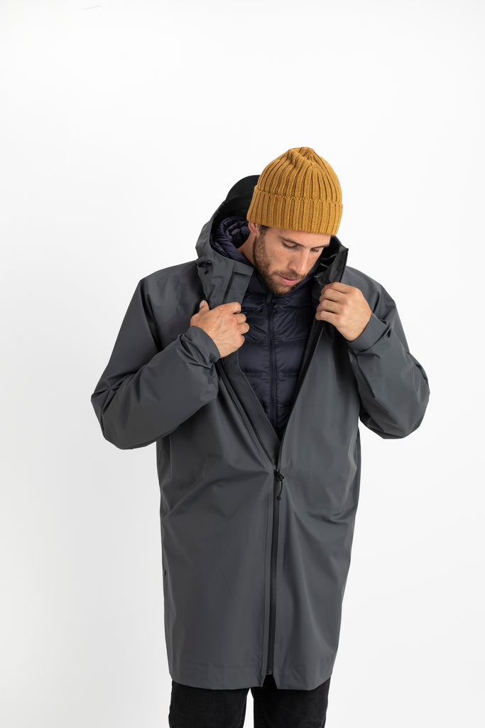 LEGACY PONCHO V2 - CHARCOAL - San Poncho