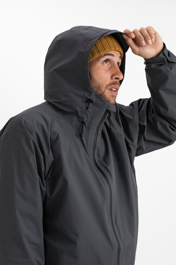 LEGACY PONCHO V2 - CHARCOAL - San Poncho