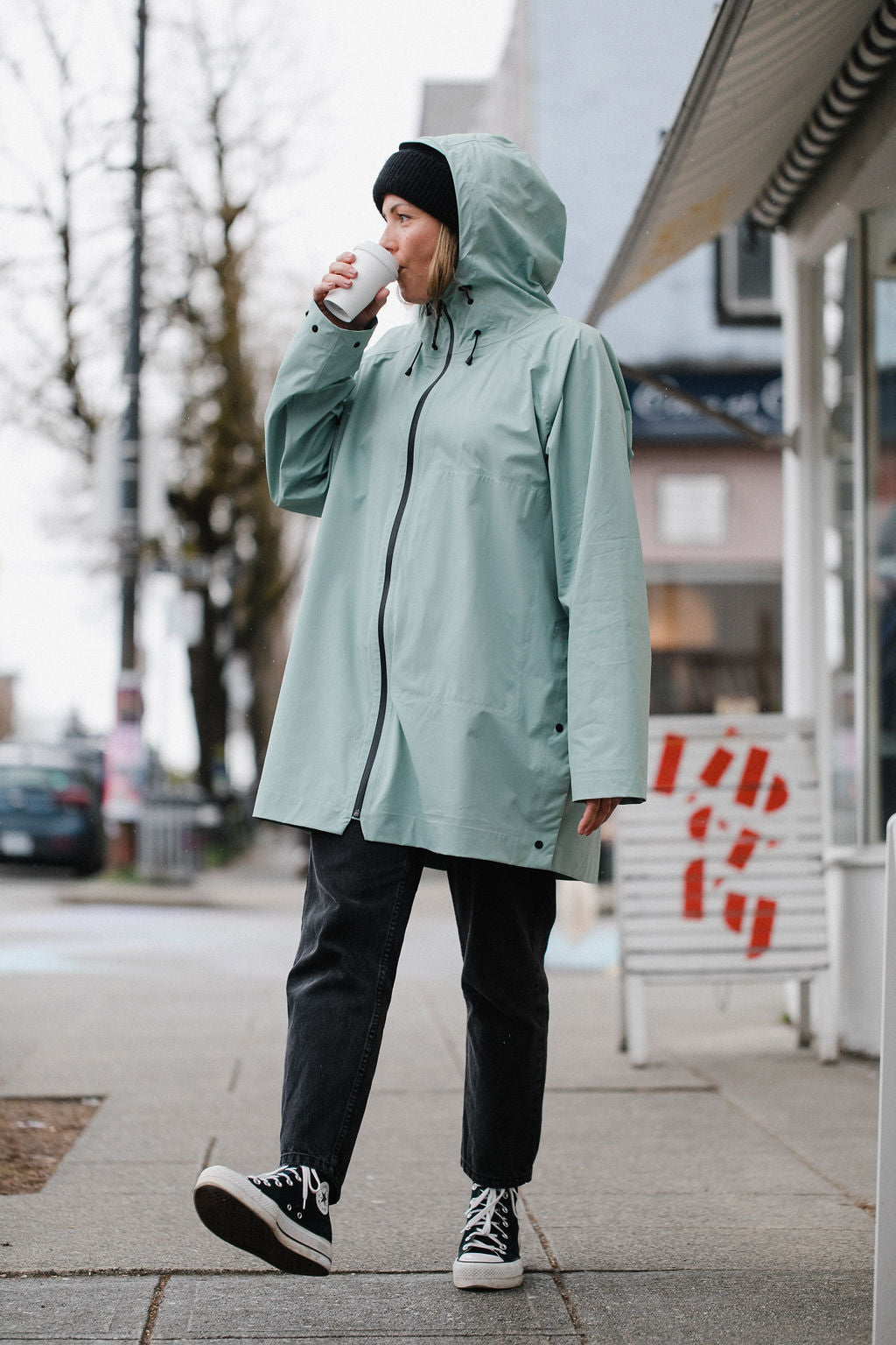 Waterproof poncho jacket new arrivals